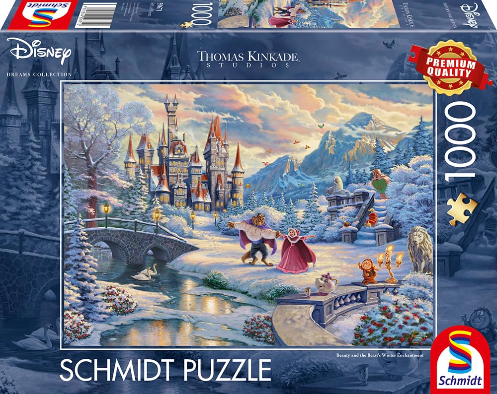 ベル　エンチャンテッド Amazon.com: Schmidt | Thomas Kinkade: Disney Beauty & The